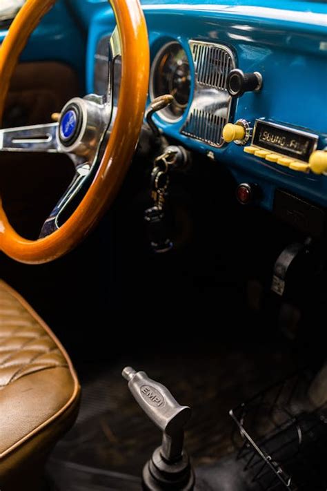 Interior of a Volkswagen Beetle · Free Stock Photo