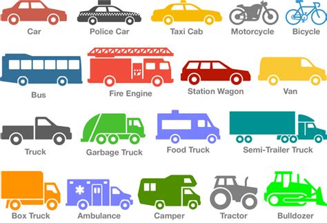 Transportation Vehicles on the Road | Free Printables for Kids