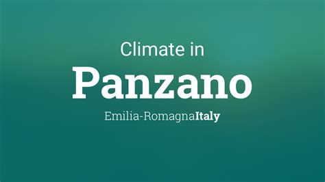 Climate & Weather Averages in Panzano, Italy