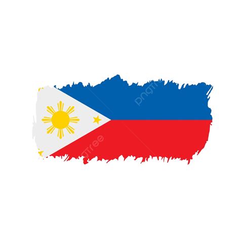 Philippines Flagvector Illustration Flag Yellow Ribbon Vector, Flag, Yellow, Ribbon PNG and ...