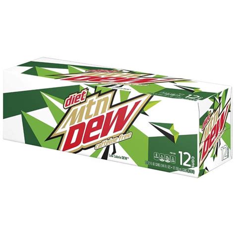 Caffeine Free Diet Mountain Dew 12 Pack | Hy-Vee Aisles Online Grocery Shopping