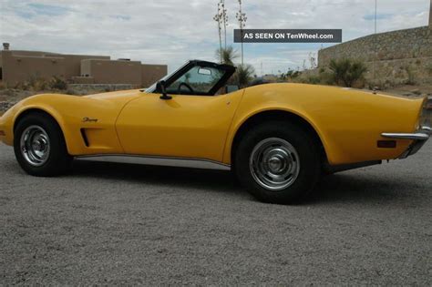 1973 L82 Corvette Convertible