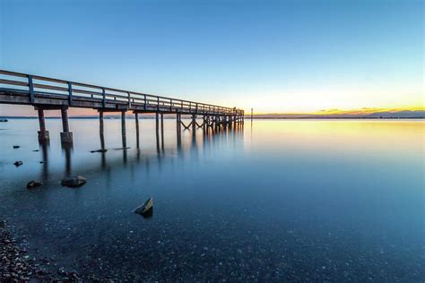 The Pier at Crescent Beach, White Rock, BC, Canada 6 Photograph by Art ...