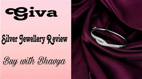 Giva Jewellery Review || 92.5 Sterling Silver || Free gift worth 1499 😍🤩 @buywithbhavya - YouTube