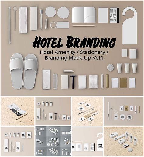 Hotel amenity branding | Free download