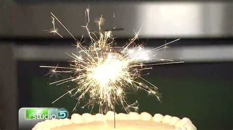 Love List: Sparkler Birthday Candles - YouTube