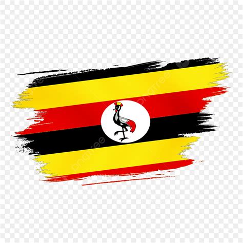 Uganda Flag Clipart Vector, Watercolor Or Torn Flag Of Uganda, Flag, Independence Day, Torn Flag ...