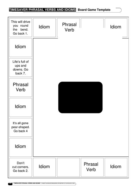 Free Printable Board Game Templates [PDF] Maker / DIY