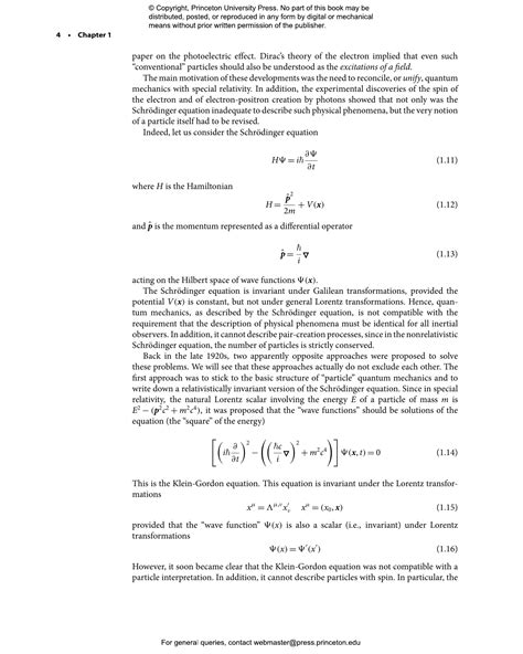 Quantum Field Theory | Princeton University Press