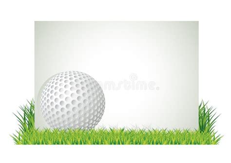 Golf Banner stock vector. Illustration of sign, background - 22175845