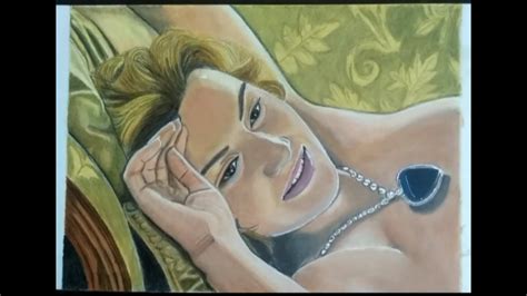 Kate Winslet Titanic Painting