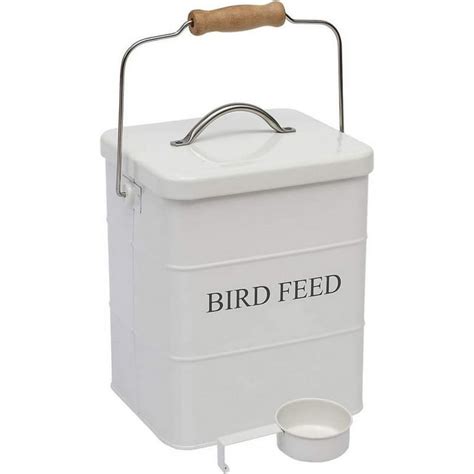 Pethiy Bird Feeder,Bird Food Jar Pet Food Storage Airtight Food Storage ...