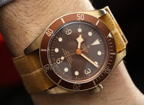 Tudor Heritage Black Bay Bronze 79250BM Watch Hands-On | aBlogtoWatch