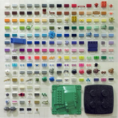 Pantone de Lego | Essa tabela mostra todas as cores de Lego que existem - Blue Bus