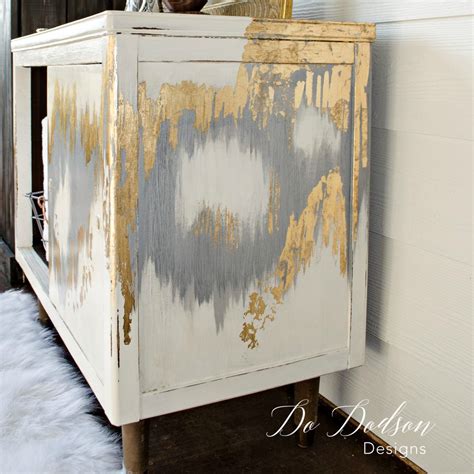 Gold Leaf Furniture That Will Make You Swoon! | Gold leaf furniture, Refinishing furniture ...