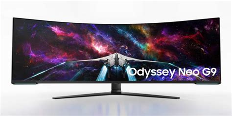 Samsung's latest gaming monitors include an 8K, 57-inch ultra-wide display