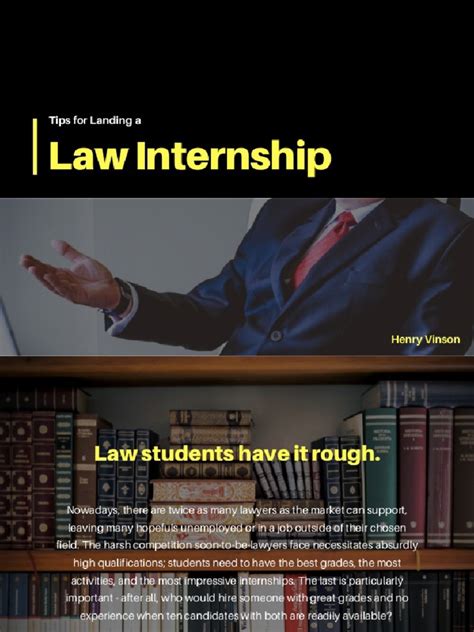 Law Internship | PDF