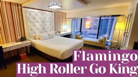 Flamingo Las Vegas - Go Room King High Roller View - YouTube