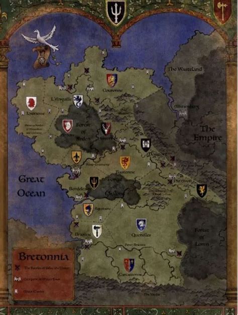 Lorehammer: Bretonnia, the land, the lie | Fantasy map, Fantasy rpg ...