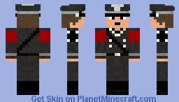 German Officer Minecraft Skin