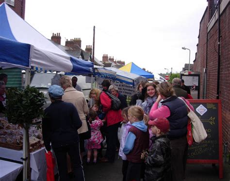 Headington's first Farmers' Market, 29 September 2007