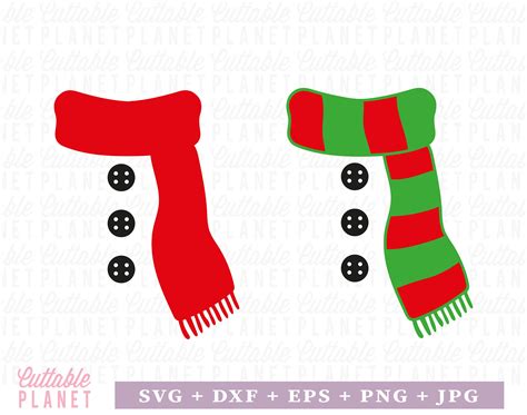 Snowman Scarf Printable