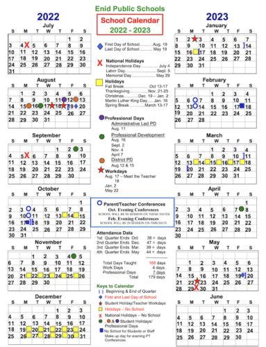 Enid Public School Calendars - Enid Buzz