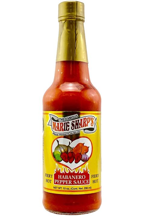 Marie Sharp's Fiery Hot Red Habanero Sauce