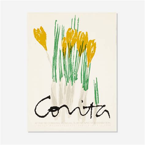 Corita Kent exhibition poster | Barnebys