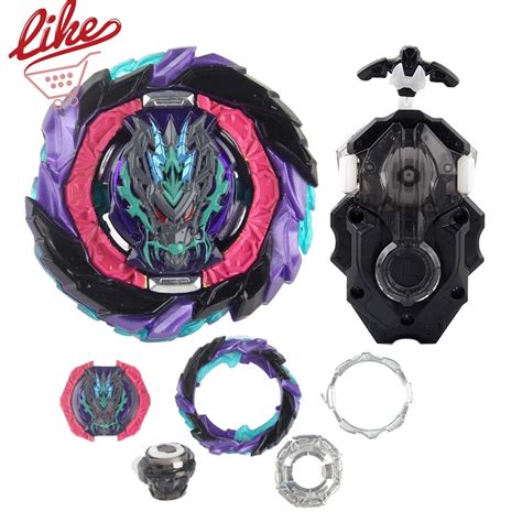 Laike Beyblade Burst B-186 Roar Bahamut DB Dynamite Battle B186 with B184 LR Launcher ...