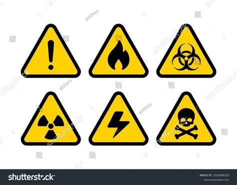 Hazardous Waste Symbol Clip Art