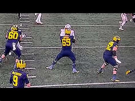 michigan football zak zinter injury