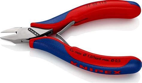 KNIPEX KNIPEX 77 52 115 Electronics Diagonal Cutter with multi ...