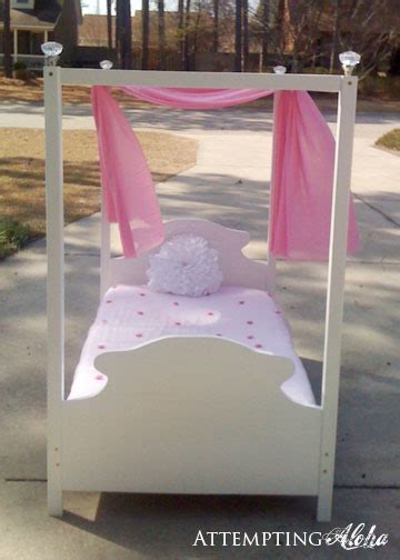 Ana White | Toddler Canopy Bed - DIY Projects