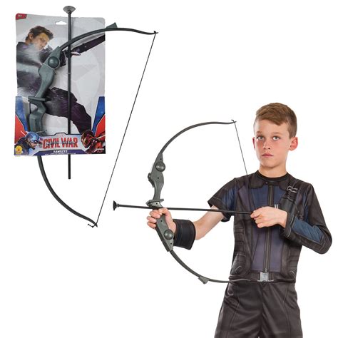 Rubies Childs Official Marvel Hawkeye Bow And Arrow Set Costume ...