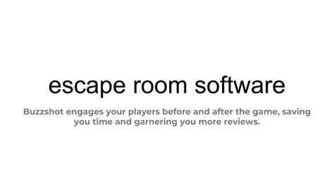 escape room software - Google Slides