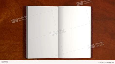 Opening Book, Turn Page Stock Animation | 1665538