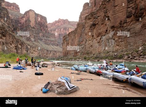 Grand Canyon National Park, Arizona, USA. Camping along the Colorado Stock Photo: 59224154 - Alamy