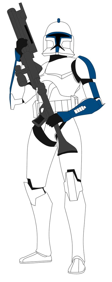 501st Clone Trooper Phase 1 Armor by FBOMBheart on DeviantArt