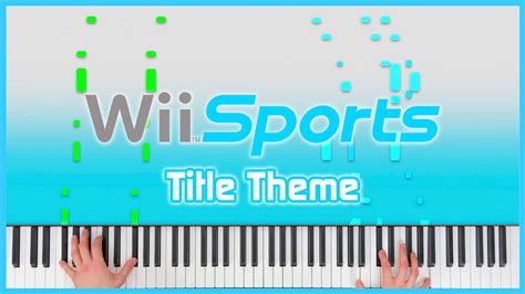 Wii Sports Theme | Piano Cover Acordes - Chordify