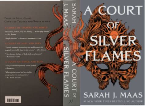 A court of silver flames Sarah J Mass full book cover. | Mini books, Book cover diy, Mini books diy