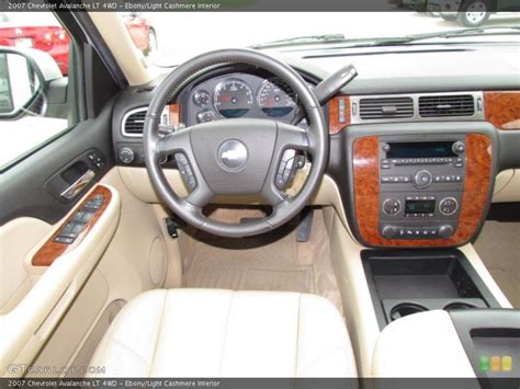 Ebony/Light Cashmere Interior Dashboard for the 2007 Chevrolet Avalanche LT 4WD #48579126 ...