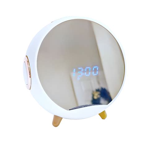 Smart Alarm Clock with Bluetooth Speaker and Wireless Charging – Fivezees Inc.