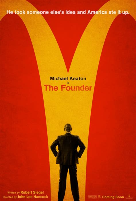 The Founder Gets A New Movie Poster