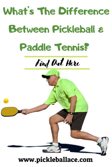 Pickleball vs. Paddle Tennis – What’s The Difference? - Pickleball Ace