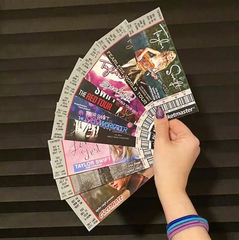 Taylor Swift Bundle of Souvenir Tickets 20 or 35 dollars | Etsy