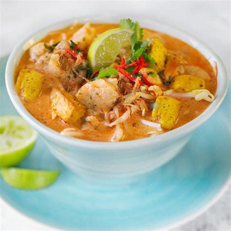 Vegan Laksa Soup | Recipe | Laksa soup, Recipes, Cubed sweet potatoes