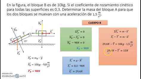 Ejemplo 3 de plano inclinado - YouTube