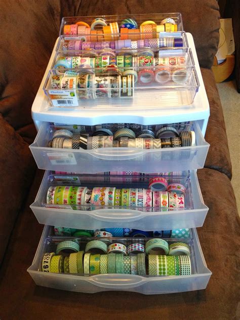 Tracys Treasures: New Washi Tape Storage :)