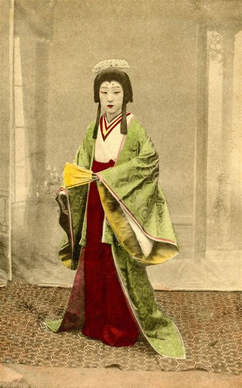 Kabuki - Heian Period Court Lady 1910s | Heian period, Heian era, Japanese art